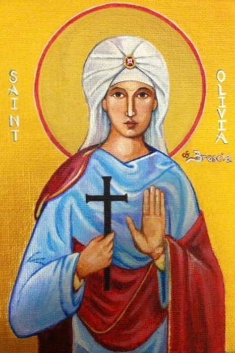 Saint Olivia Of Brescia